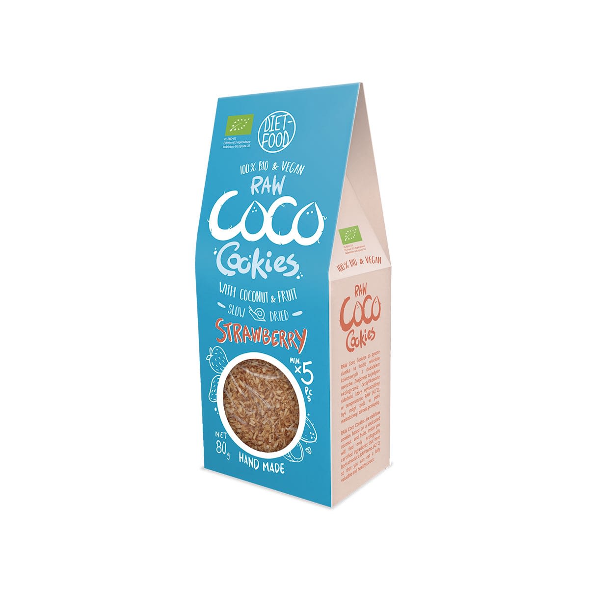 Galletas De Coco Bio Fresa Greenvida Ecommerce De Productos Sostenibles Y Ecologicos